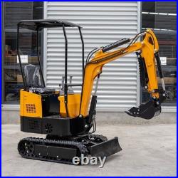 MMS 1 Ton Mini Excavator with Briggs&Stratton 13.5HP Gasoline Engine