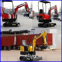 MMS 1 Ton Mini Excavator with Briggs&Stratton 13.5HP Gasoline Engine