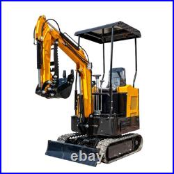 MMS 3307lb 1.5 Ton Mini Excavator 13.5HP Tracked Crawler B&S Gasoline Engine MMS 3307lb 1.5 Ton Mini Excavator 13.5HP Tracked Crawler B&S Gasoline Engine