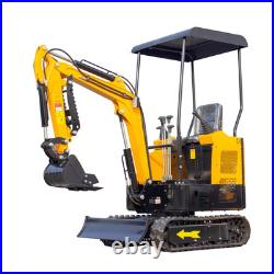 MMS 3307lb 1.5 Ton Mini Excavator 13.5HP Tracked Crawler B&S Gasoline Engine MMS 3307lb 1.5 Ton Mini Excavator 13.5HP Tracked Crawler B&S Gasoline Engine