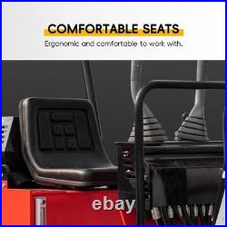 MMS FREE SHIPPING Compact Mini Track Excavator Small Digger with EPA Engine