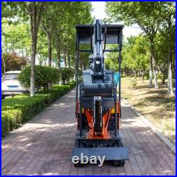 MMS FREE SHIPPING Compact Mini Track Excavator Small Digger with EPA Engine