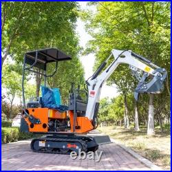 MMS FREE SHIPPING Compact Mini Track Excavator Small Digger with EPA Engine