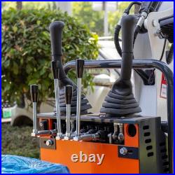 MMS FREE SHIPPING Compact Mini Track Excavator Small Digger with EPA Engine