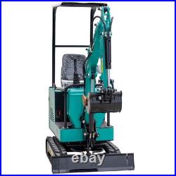 MMS Mini Excavator 360° Rotating 1 Ton 13.5HP EPA Engine Compact Digger