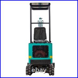 MMS Mini Excavator 360° Rotating 1 Ton 13.5HP EPA Engine Compact Digger