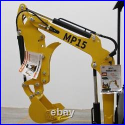 MachPro Mini Excavator 12hp Free delivery Mechanical thumb clip+Trenching Bucket
