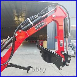 Mini 360°Excavator Towable atv transport 15hp EPA Engine FREE SHIPPING