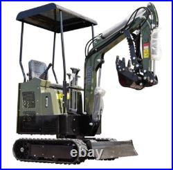Mini Excavator 13.5HP EPA B&S Engine Micro Crawler Excavator Small Digger USA