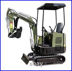 Mini Excavator 13.5HP EPA B&S Engine Micro Crawler Excavator Small Digger USA
