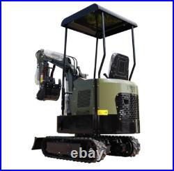 Mini Excavator 13.5HP EPA B&S Engine Micro Crawler Excavator Small Digger USA