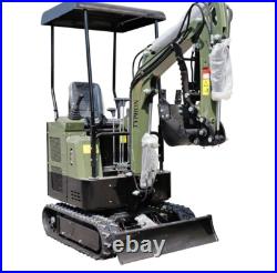 Mini Excavator 13.5HP EPA B&S Engine Micro Crawler Excavator Small Digger USA