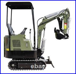 Mini Excavator 13.5HP EPA B&S Engine Micro Crawler Excavator Small Digger USA
