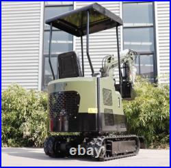 Mini Excavator 13.5HP EPA B&S Engine Micro Crawler Excavator Small Digger USA