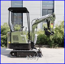 Mini Excavator 13.5HP EPA B&S Engine Micro Crawler Excavator Small Digger USA