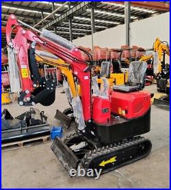 Mini Excavator 13.5HP Micro Crawler Excavator Small Digger USA Stock