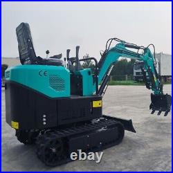 Mini Excavator 13.5HP Micro Crawler Excavator Small Digger USA Stock