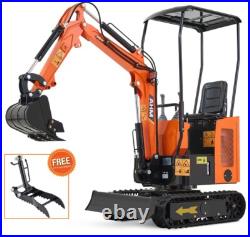 Mini Excavator 1T 1.3T Digger 23hp 13.5hp Tracked Crawler Kubota B&S EPA Engine