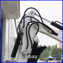 Mini Excavator 1Ton Diggers B&S Engine + 5 Attachments Excavator Free Delivery