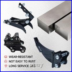 Mini Excavator 1Ton Diggers EPA Engine + 3 Attachments Excavator Free Delivery