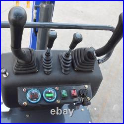 Mini Excavator 1Ton Diggers EPA Engine + 3 Attachments Excavator Free Delivery