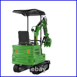 Mini Excavator 1Ton Hydraulic 13.5HP Tracked Crawler Gas Small Digger USA Stock Mini Excavator 1Ton Hydraulic 13.5HP Tracked Crawler Gas Small Digger USA Stock