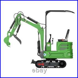 Mini Excavator 1Ton Hydraulic 13.5HP Tracked Crawler Gas Small Digger USA Stock Mini Excavator 1Ton Hydraulic 13.5HP Tracked Crawler Gas Small Digger USA Stock
