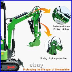 Mini Excavator, 1.2 Tons Crawler Digger with 13.5 HP B&S Engine, Hydraulic Mini Excavator, 1.2 Tons Crawler Digger with 13.5 HP B&S Engine, Hydraulic