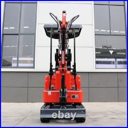Mini Excavator 1.4Ton Digger 11.5hp Kubota Diesel Pilot System EPA Engine USA +4