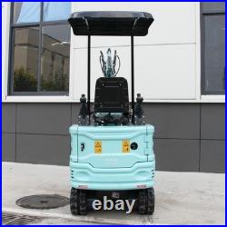 Mini Excavator 1.4Ton Digger Kubota Diesel Engine Tracked Crawler FREE SHIPPING