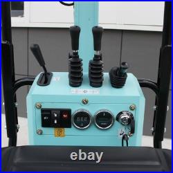 Mini Excavator 1.4Ton Digger Kubota Diesel Engine Tracked Crawler FREE SHIPPING