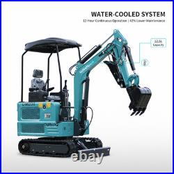 Mini Excavator 1.8 Ton-Kubota Diesel Engine, Tracked Digger, Pilot Control Digger