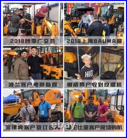 Mini Excavator 1.8 Ton-Kubota Diesel Engine, Tracked Digger, Pilot Control Digger