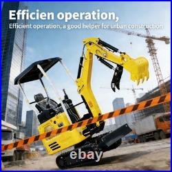 Mini Excavator 1.8 Ton Tracked Digger KUBOTA Diesel Engine Track Digger US