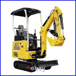 Mini Excavator 1.8 Ton Tracked Digger KUBOTA Diesel Engine Track Digger US