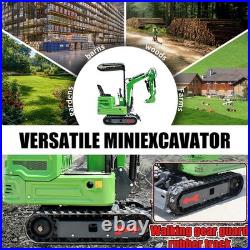 Mini Excavator 1 Ton 13.5hp B&S EPA Gas Engine Tracked Crawler Digger Free Ship