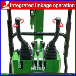 Mini Excavator 1 Ton 13.5hp B&S EPA Gas Engine Tracked Crawler Digger Free Ship