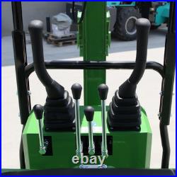 Mini Excavator 1 Ton 13.5hp B&S EPA Gas Engine Tracked Crawler Digger Free Ship