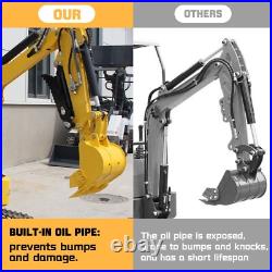 Mini Excavator 1 Ton 13.5hp Mini Digger Crawler Track Gas EPA Engine USA Stock