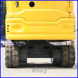 Mini Excavator 1 Ton 13.5hp Mini Digger Crawler Track Gas EPA Engine USA Stock