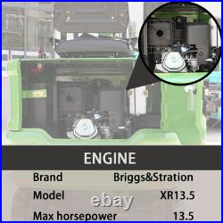 Mini Excavator 1 Ton B&S EPA Gasoline Engine 13.5HP Hydraulic Thumb Clamp USA