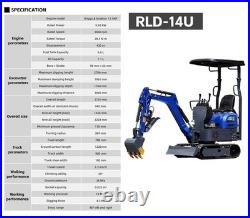 Mini Excavator 1 Ton Digger 13.5hp Gas Tracked Crawler B&S EPA Engine Brand new Mini Excavator 1 Ton Digger 13.5hp Gas Tracked Crawler B&S EPA Engine Brand new