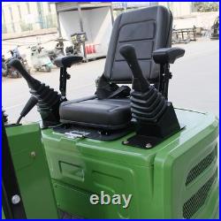 Mini Excavator 1 Ton Digger 13.5hp Gas Tracked Crawler B&S EPA Engine Free Ship