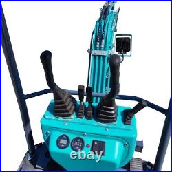 Mini Excavator 1 Ton Digger Engine Tracked Crawler Hydraulic B&S Gas