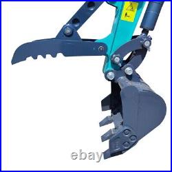 Mini Excavator 1 Ton Digger Engine Tracked Crawler Hydraulic B&S Gas