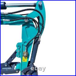 Mini Excavator 1 Ton Digger Engine Tracked Crawler Hydraulic B&S Gas