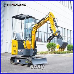Mini Excavator 1 Ton Digger For Farm 13.5hp Gas Tracked Crawler B&S EPA Engine Mini Excavator 1 Ton Digger For Farm 13.5hp Gas Tracked Crawler B&S EPA Engine