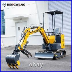 Mini Excavator 1 Ton Digger For Farm 13.5hp Gas Tracked Crawler B&S EPA Engine Mini Excavator 1 Ton Digger For Farm 13.5hp Gas Tracked Crawler B&S EPA Engine