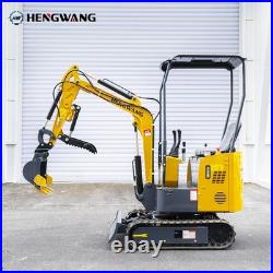 Mini Excavator 1 Ton Digger For Farm 13.5hp Gas Tracked Crawler B&S EPA Engine Mini Excavator 1 Ton Digger For Farm 13.5hp Gas Tracked Crawler B&S EPA Engine