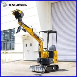 Mini Excavator 1 Ton Digger For Farm 13.5hp Gas Tracked Crawler B&S EPA Engine Mini Excavator 1 Ton Digger For Farm 13.5hp Gas Tracked Crawler B&S EPA Engine